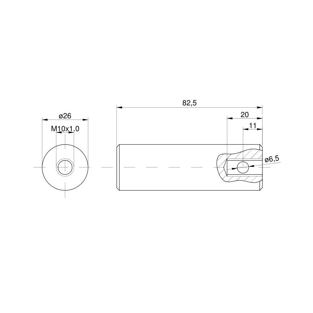 Wałek satelit zwolnicy MF3