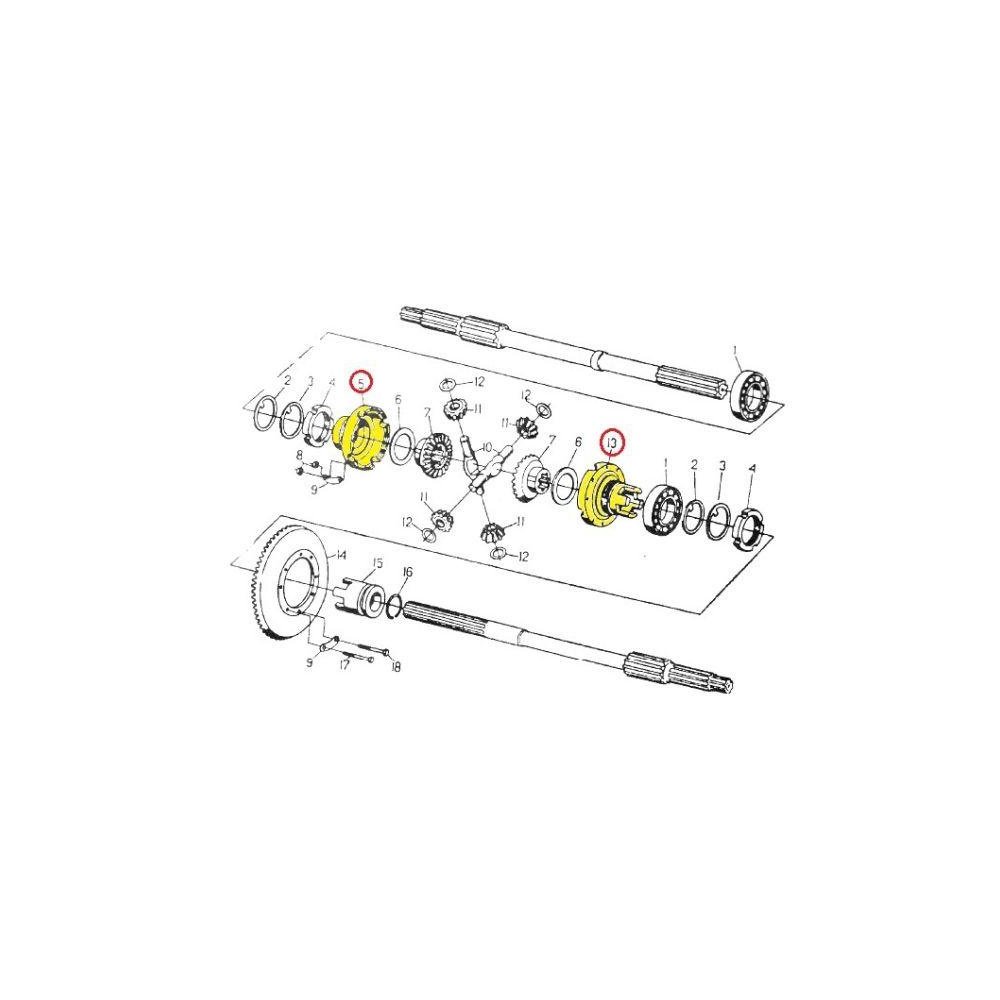 Obudowa mechanizmu różnicowego C-330 ORYGINAŁ URSUS