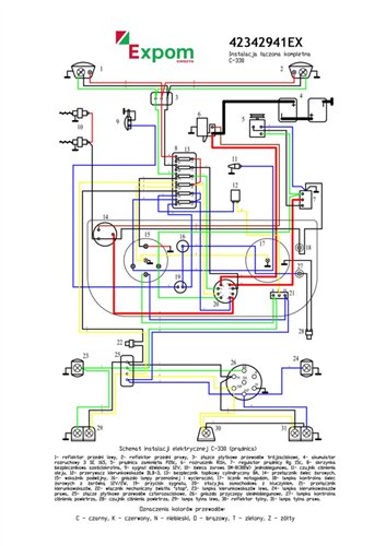 Instalacja łączona kompletna alternator C-330 EXPOM KWIDZYN eu