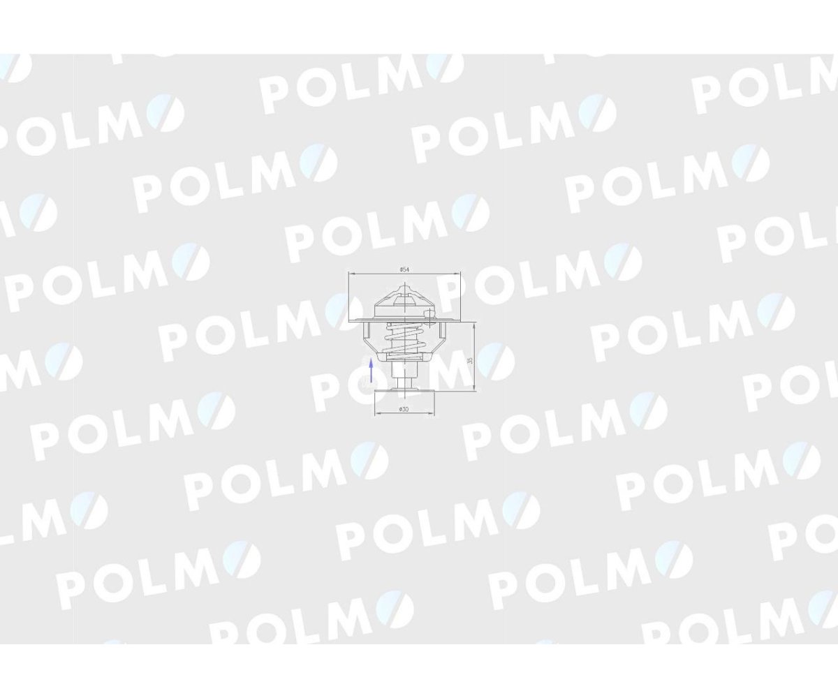 Termostat 2485613 LANDINI POLMO