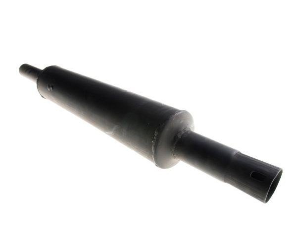 Tłumik okrągły krótki malowany C-330.