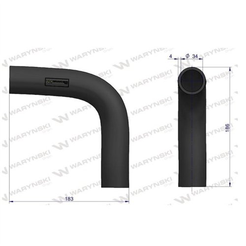 Przewód chłodnicy dolny 3044009R1 Waryński