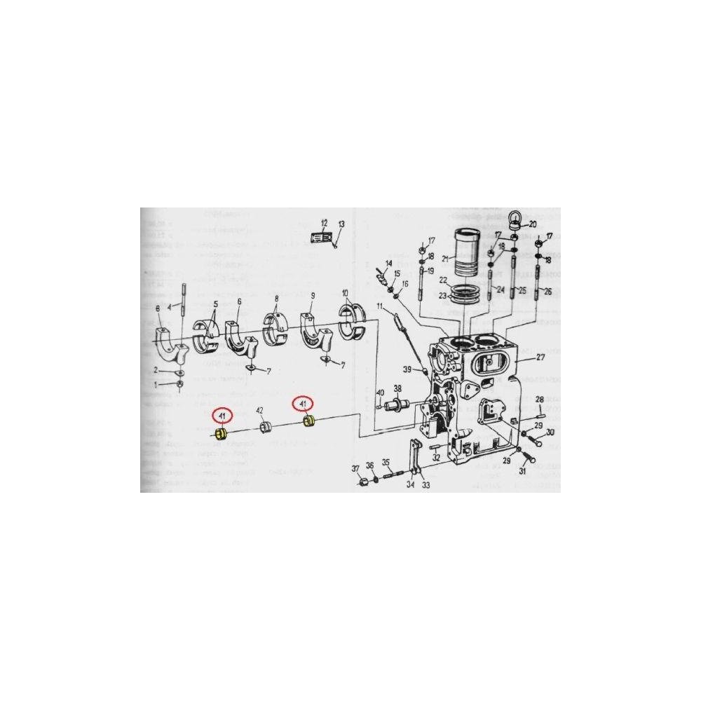 Tuleja na wałek rozrządu C-330