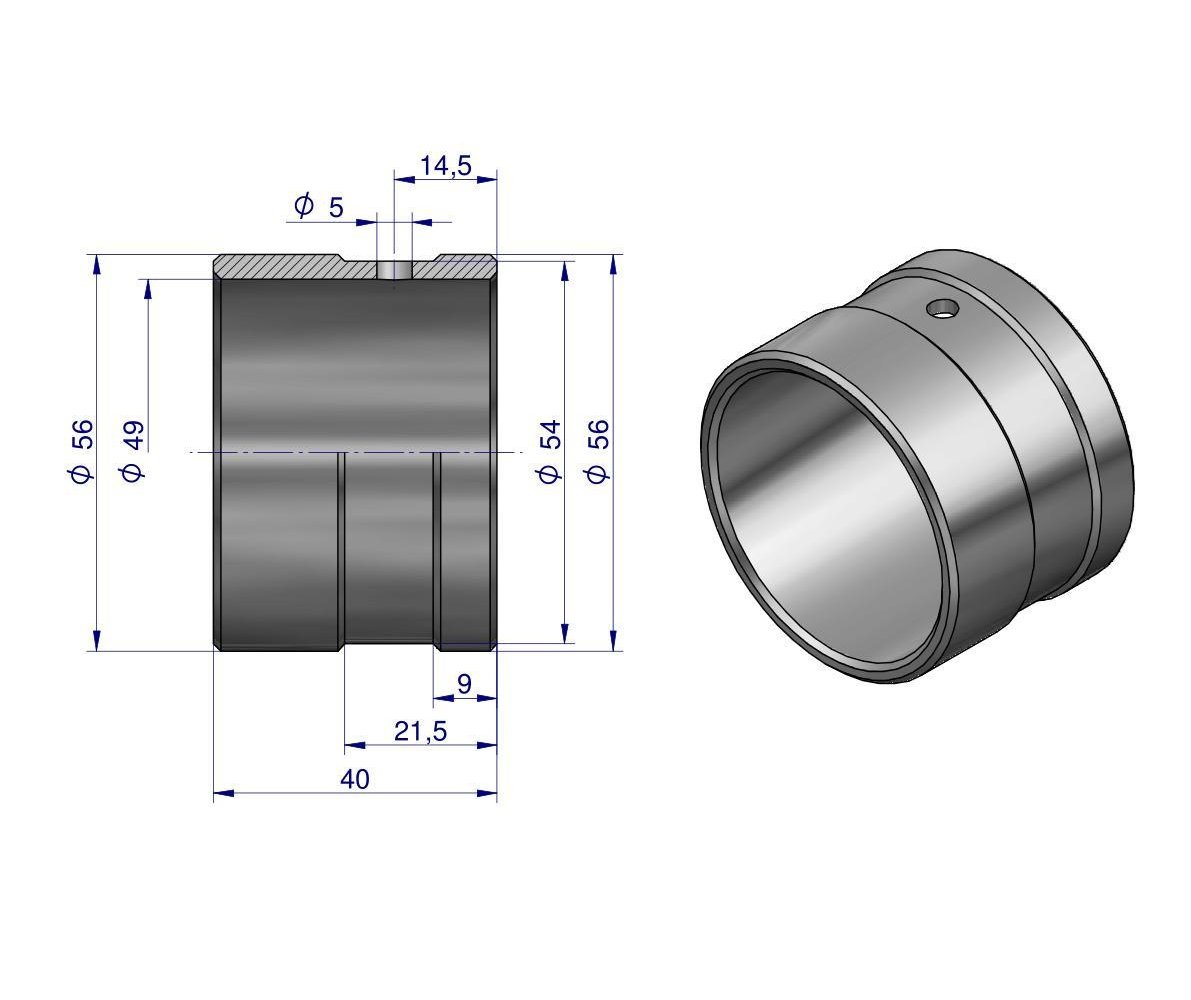 Tuleja na wałek rozrządu C-330