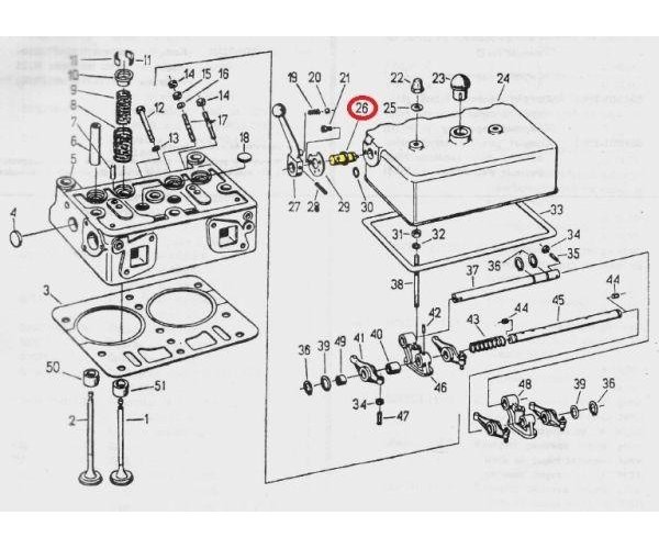 Sprzęgło wałka dekompresatora C-330