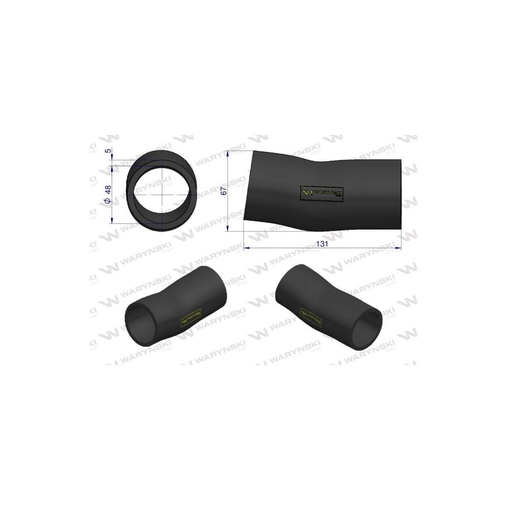 Przewód chłodnicy 3144028R1 Waryński