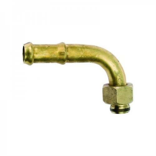 Kolanko mosiężne BS 19 pompy, fi 19 z nakrętką