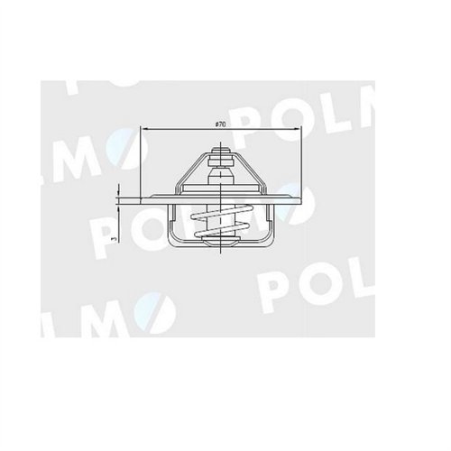 Termostat SW400 Bizon POLMO