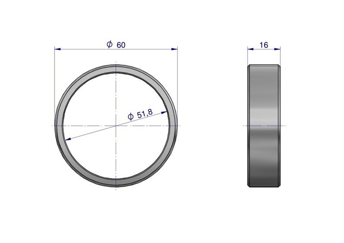 Tuleja koła pasowego wału korbowego C-330