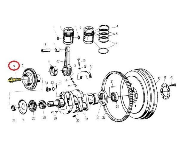 Zazębiacz wału korbowego C-330