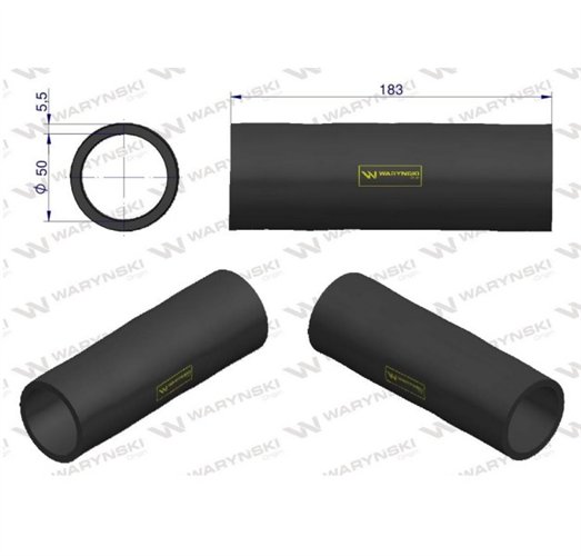 Przewód chłodnicy dolny 3399199R1 Waryński