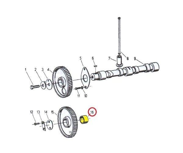 Tuleja koła rozrządu C-330