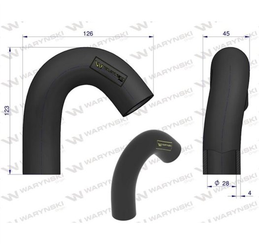 Przewód chłodnicy 3382T004 WARYŃSKI