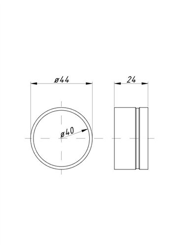 Tuleja koła pośredniego C-330