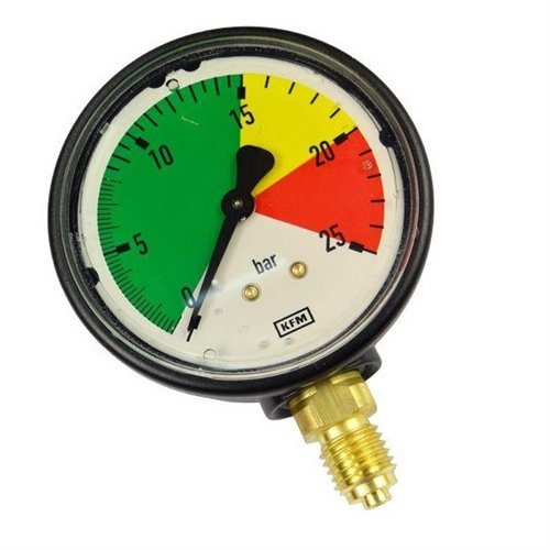 Manometr glicerynowy 0-25 Bar dolne przyłącze KFM (WIKA) Opryskiwacz