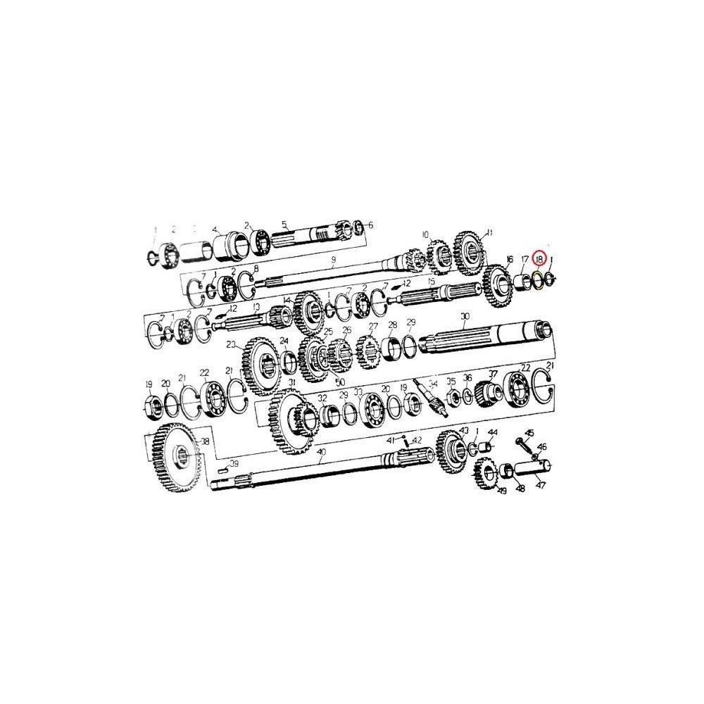 Pierścień oporowy 50011470 C-330