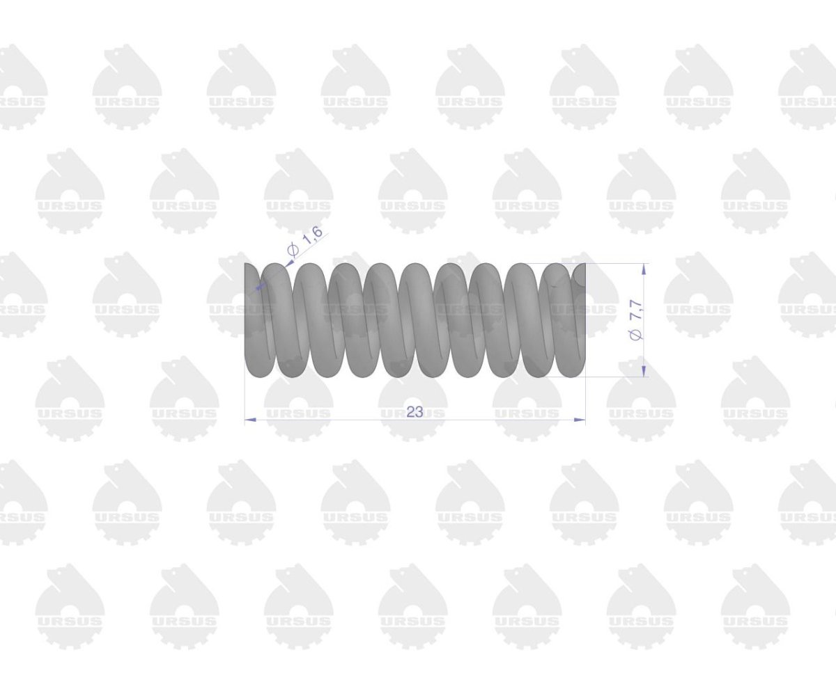 Sprężyna zatrzasku sprzedawane po 10 C-330 ORYGINAŁ URSUS