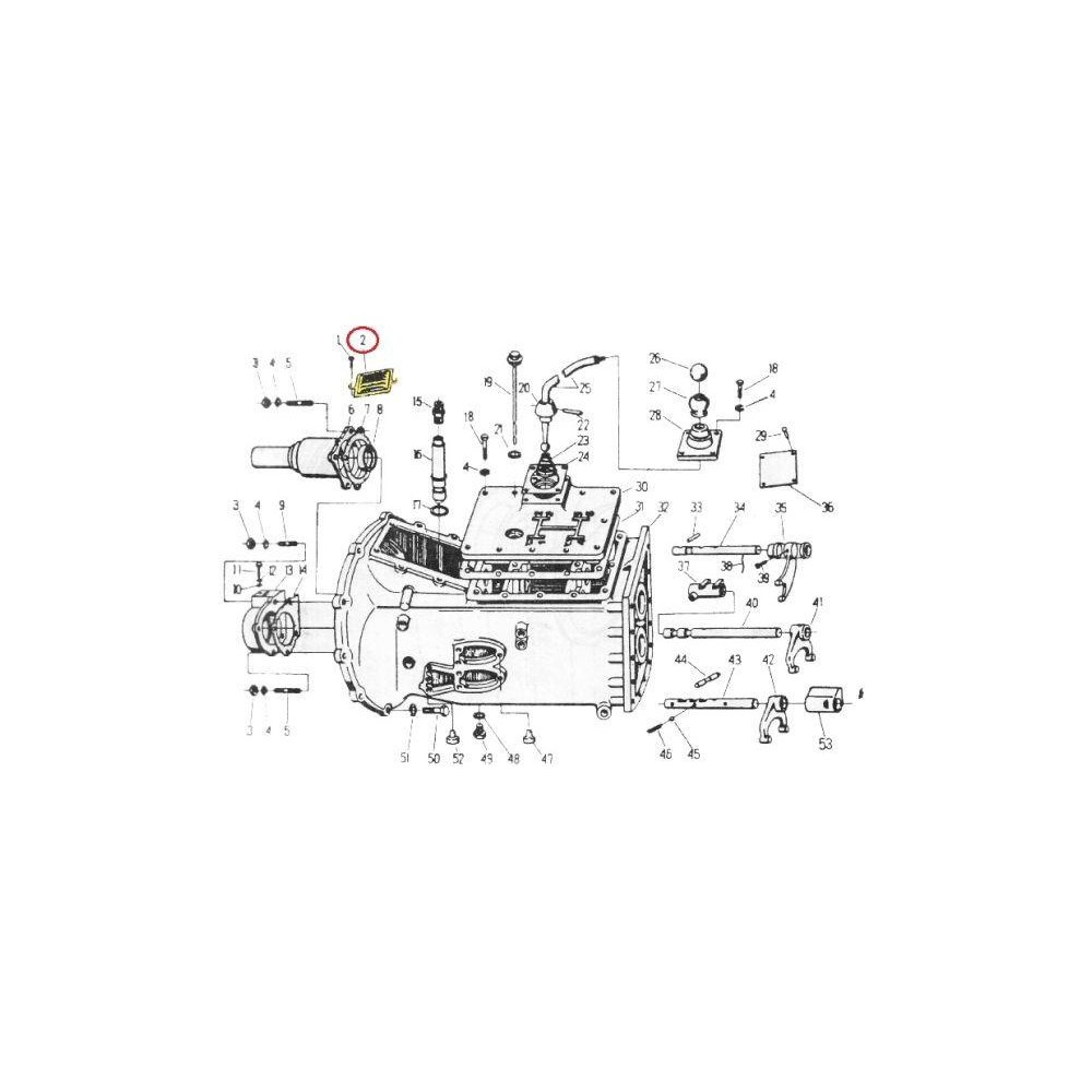 Pokrywa wziernika sprzęgła C-330