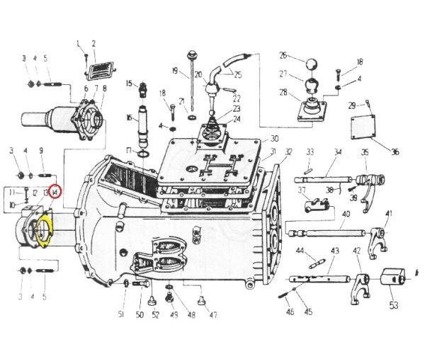 Uszczelka pokrywy licznika motogodzin C-330 ( sprzedawane po 10 )