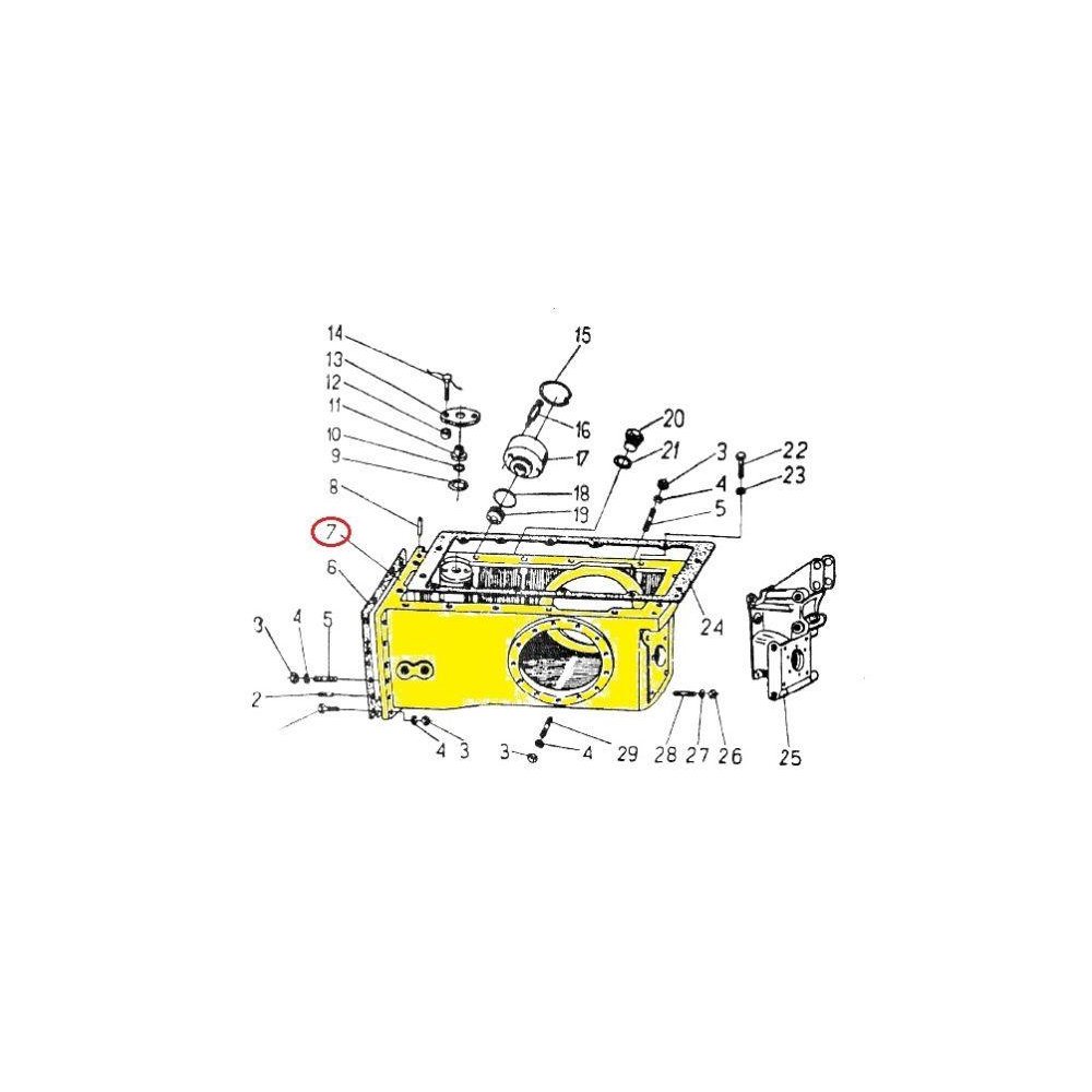 Korpus tylnego mostu C-330