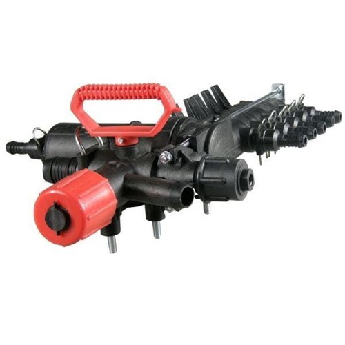 Zawór sterujący 5-sekcyjny z filtrem zewnętrzny i regulacją ciśnienia Opryskiwacz