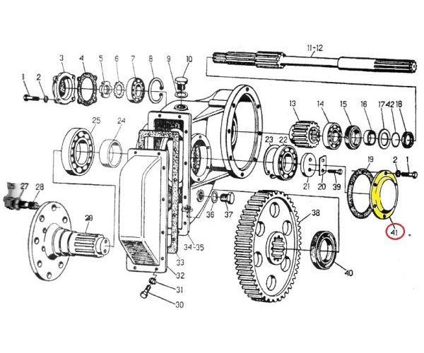 Pokrywa wewnętrzna zwolnicy C-330