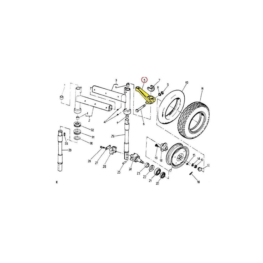 Wąs kierowniczy C-330