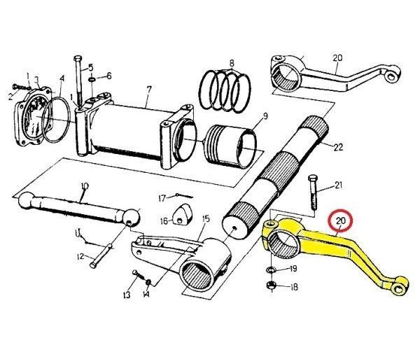 Ramię podnośnika C-330