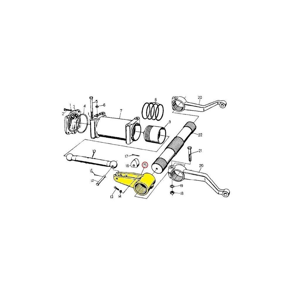 Dźwignia główna podnośnika C-330