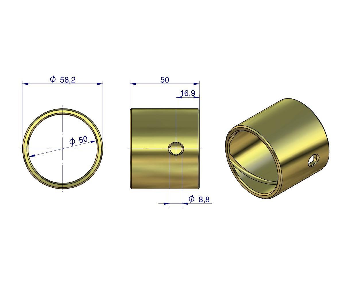 Tuleja podnośnika prawa C-330