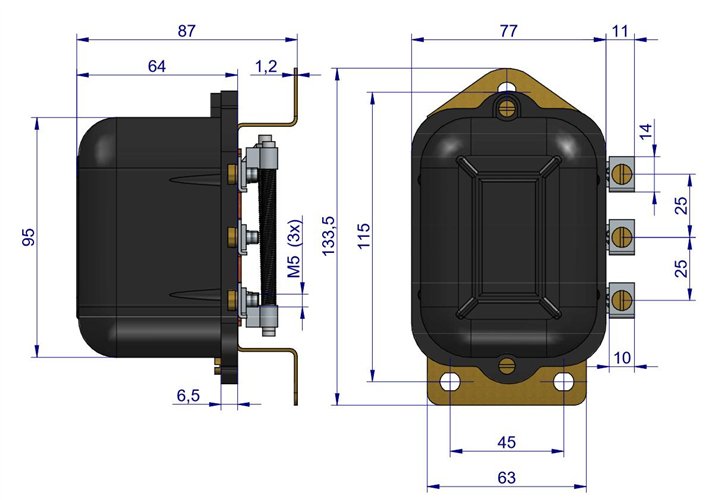 Regulator napięcia prądnicy RG15C C-330 PL