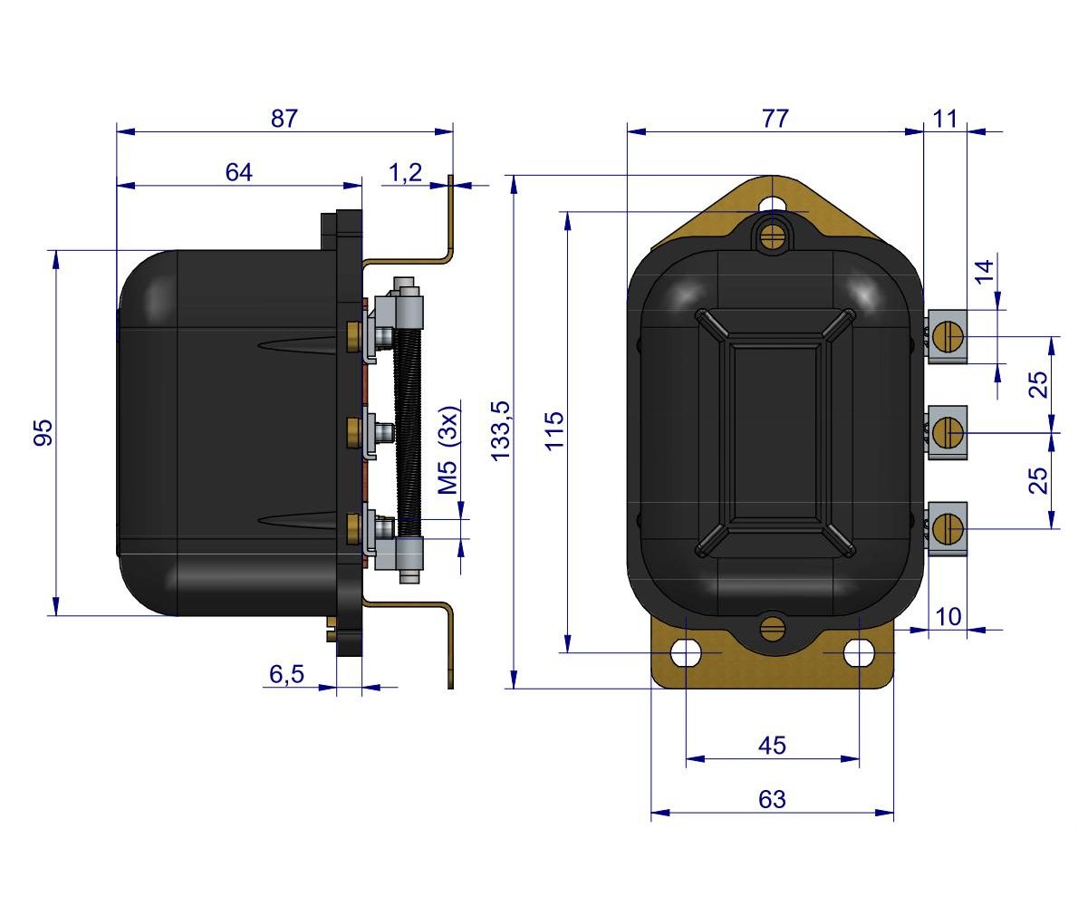 Regulator napięcia prądnicy RG15C C-330 PL