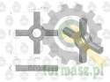Krzyżak mechanizmu różnicowego 2746135M2 MF3/MF4 ORYGINAŁ URSUS