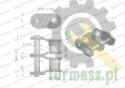 Półogniwo łańcucha 12B-2 (R2 3/4) Waryński ( sprzedawane po 10 )