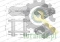 Zamek łańcucha wzmocnionego Z100SP (R1 1.1/4) Waryński ( sprzedawane po 5 )