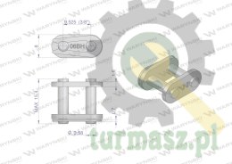 Zamek łańcucha wzmocnionego przemysłowego Z06BH-1 (R1 3/8) Waryński ( sprzedawane po 10 )