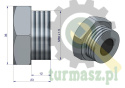 Korek spustu oleju C-360