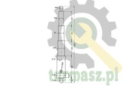 Cylinder HL-8 CT-S168-16-60/3/600 Przyczepa HL 8