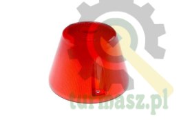 Klosz lampy obrysowej czerwony wysoki D-47/D-50 Przyczepa