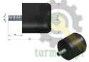 Resor. odbój gumowy śruba M10 wysokość 54mm NR-191 Przyczepa