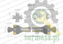 Wał przegubowo-teleskopowy 1010-1450mm 540Nm CE 2020 seria 4R Waryński