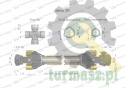 Wał przegubowo-teleskopowy 860-1250mm 460Nm sprzęgło z kołkiem 900Nm CE 2020 seria 3R WARYŃSKI