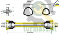 Wał przegubowo-teleskopowy (sprzęgło z kołkiem) 860-1250mm 620 Nm 60960 CE seria 5 AKSAN
