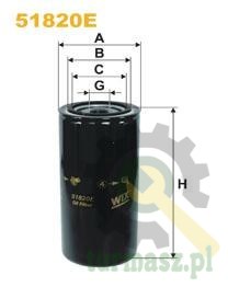 Filtr oleju LF4054 Wix (zam LF4054)