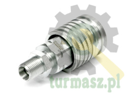 Szybkozłącze hydrauliczne gniazdo EURO M22x1.5 GZ Push-pull long (9100822GL) VOIMA (opakowanie 50szt)