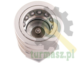 Szybkozłącze hydrauliczne gniazdo long M18x1.5 gwint zewnętrzny EURO PUSH-PULL (9100818GL) (ISO 7241-A) Waryński (opakowanie 50s