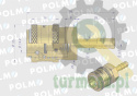 Szybkozłącze pneumatyczne P26 NW7.2 gniazdo pod wąż DN06mm POLMO ( sprzedawane po 5 )