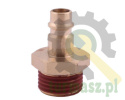 Szybkozłącze pneumatyczne P26 NW7.2 wtyczka 1/2"BSP gwint zewnętrzny POLMO ( sprzedawane po 5 )