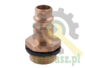 Szybkozłącze pneumatyczne P26 NW7.2 wtyczka 3/8"BSP gwint zewnętrzny POLMO ( sprzedawane po 5 )