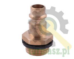 Szybkozłącze pneumatyczne P26 NW7.2 wtyczka 3/8"BSP gwint zewnętrzny POLMO ( sprzedawane po 5 )